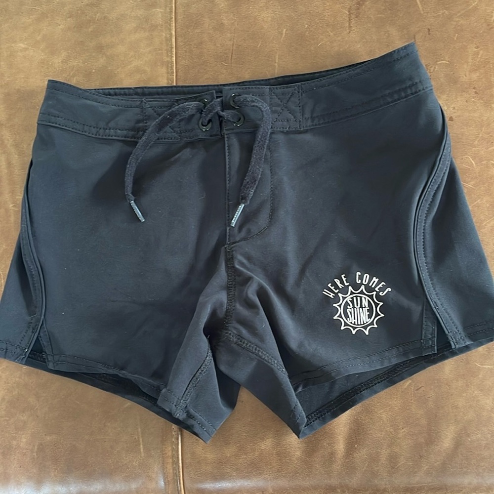 Billabong Big Girls Surf Beach Board Shorts - Here Comes the Sunshine